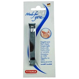 Titania Toe Nail Clippers with File Chrome Toilet Roll Holderw/Pack (48 g)