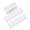 12Pcs Wall Mount Standoff Screw Stainless Steel Mounting Screw for
