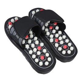 Ipetboom Foot Massage Slipper Women Acupressure Slippers Pressure Point Massage Pad Non-slip Sole for Home Travel