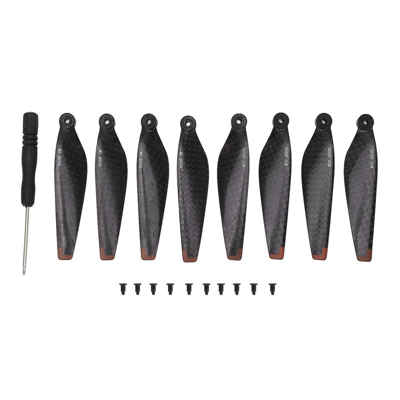 8Pcs Drone Propellers Carbon Fiber Lightweight Drone Blades Replacement for