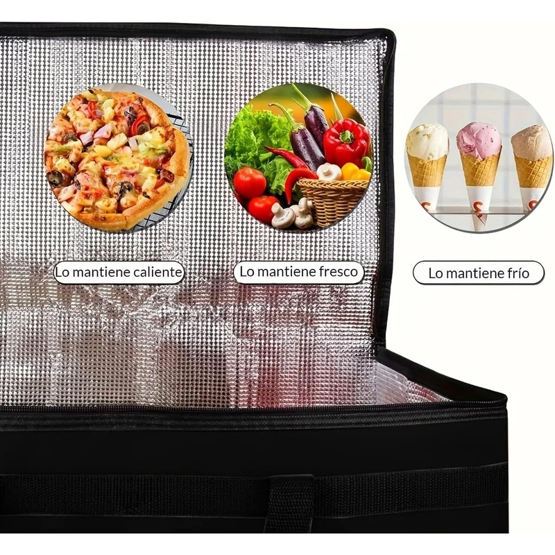 Bolsa Térmica 2 PCS - Aislante Reutilizable, Plegable para Comida