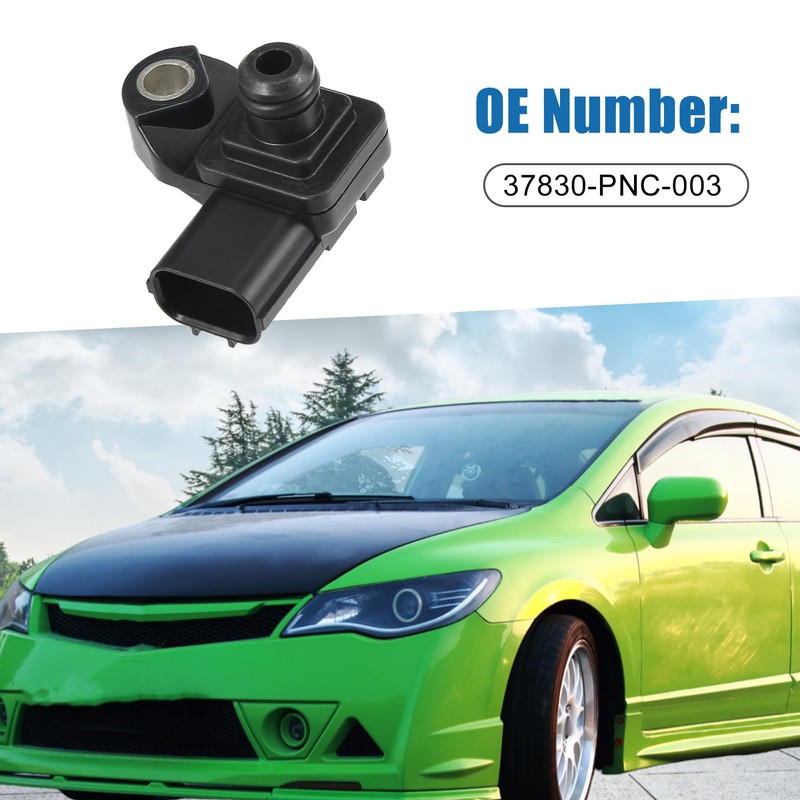 A ABSOPRO Car Intake Manifold Air Pressure Boost 37830-PNC-003 MAP