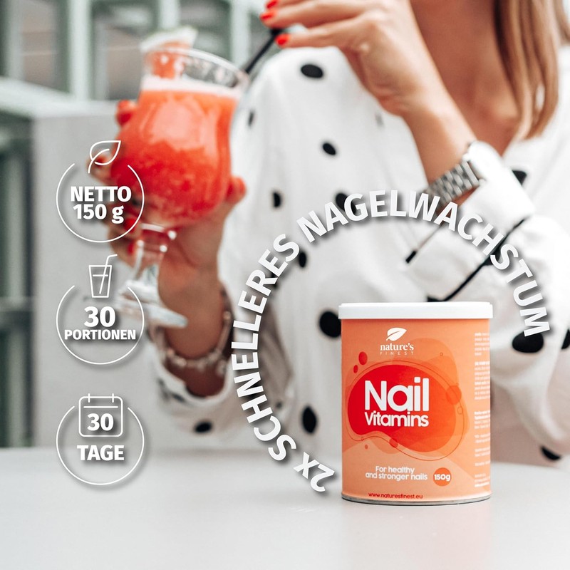 Nature's Finest by Nutrisslim: Nail Growth Supplement - Collagen for