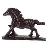 Alipis Wood Craft Horse Statue Horse Sculpture Ornament Simulation Animal