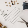 6 Pcs Sewing Loop Turner Hook, Crochet Sewing Supplies, Stainless