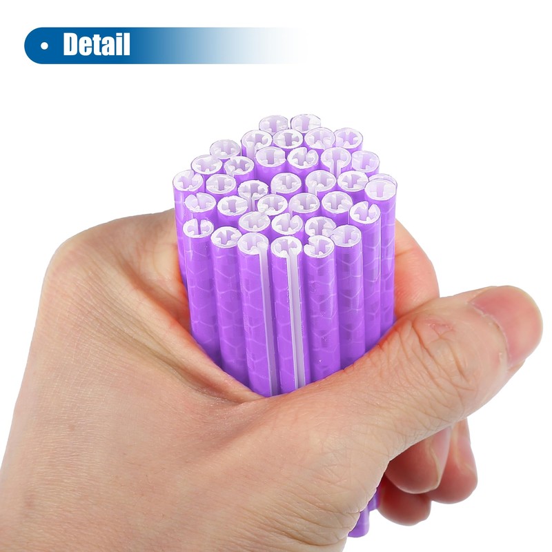 QUARKZMAN Pack of 36 Purple Bicycle Reflector Reflective Version Durable