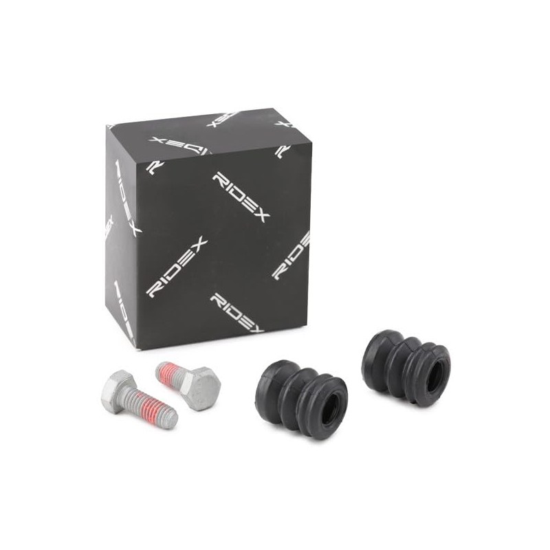 RIDEX Guide Sleeve Set Brake Caliper 1165G0012 Front, Rear Polo