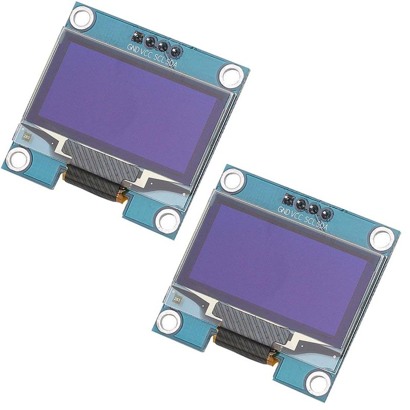 WINGONEER 2pcs 1.3" IIC I2C Serial 128x64 SSH 1106 OLED