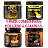 VITOFARMA 4️⃣PACK COMBO VITAMINAS PARA GALLOS GALLINAS POLLITOS - VITAMINS