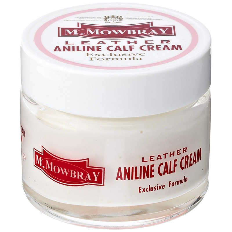 M Mowbray Leather Cream Set, Delicate Cream & Aniline Calf