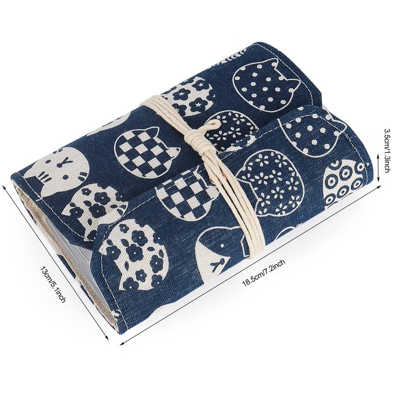 Coopay Circular Knitting Needles Storage Bag, Compact Circular Needle Case