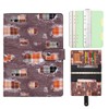 Wonderpool Spiral Leather Diary Ring Binder Refillable 6 Holes Binder