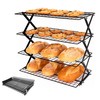 4 Tier Collapsible Cooling Rack for Baking, Cookie Baking Gadgets,