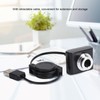 Webcam Clipon USB2.0 Camera with Retractable Cable 640 x 480