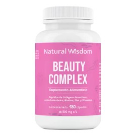 Vitaminas Cabello Piel Uas Peptidos De Colageno 180 Caps Sin Sabor