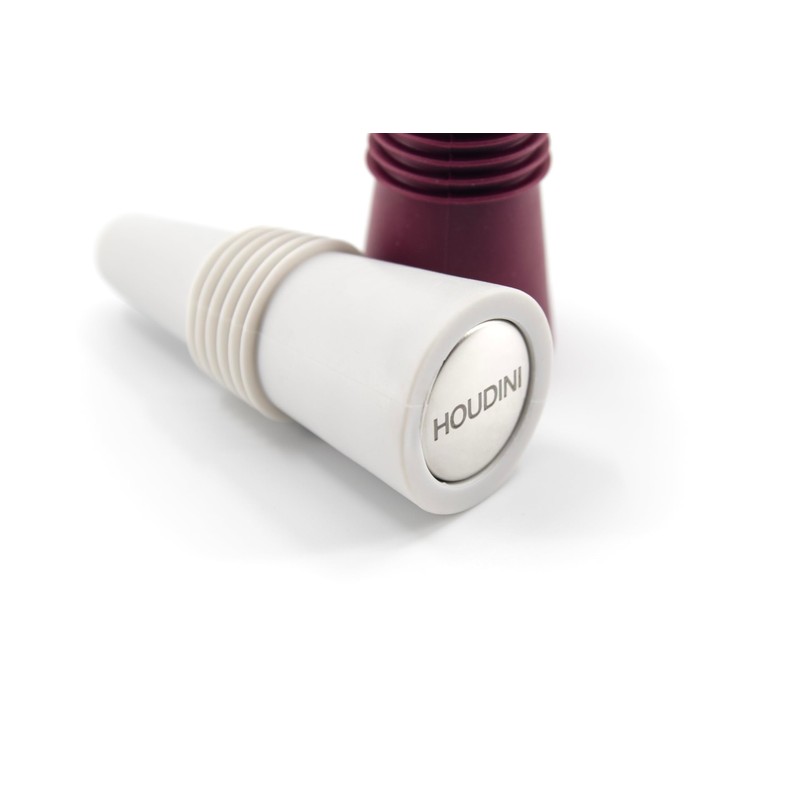 Houdini - Airtight Seal Bottle Stopper (Set of 2, Multicolor)