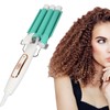 Hair Waver Curling Iron Adjustable Temperature Versatile Rotating Cord Hair