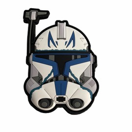 Captain Rex Clone Helmet PVC Patch