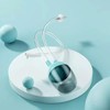 ABBA's Aspirador nasal manual para bebés y niños, de silicona,