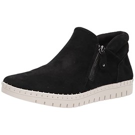 Bella Vita Women's Camberly Sport Bootie Ankle Boot, Black Kidsuede Leather, 10 X-Wide