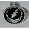 CMT DEAD HEAD,GRATEFUL DEAD BLACK hitch cover,expediti