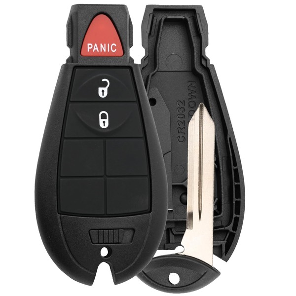Sianxaido 56046953 Key Fob Shell Case Compatible with 1500 2013-2021
