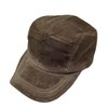 Quint Fishing Cap - 5 Panel Waxed Canvas Brown Hat