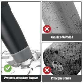 Mity rain 2PCS Protective Silicone Boots for Owala 30oz & 40oz FreeSip Sway Bottles & Tumblers - Accessories for owala, Enhances Stability & Prevents Scratches (Clear)