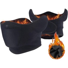 Winter Warm Face Mask & Ear Cover, 2 Counts/set Windproof & Cold-proof Face Cover, Outdoor Sports Face Protector for Motorcycle Riding, Skiing, Hiking, Climbing, Christmas, Christmas Gift