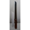 Capco Serrated Bread Knife 8" Stainless Steel Blade, Wood Handle