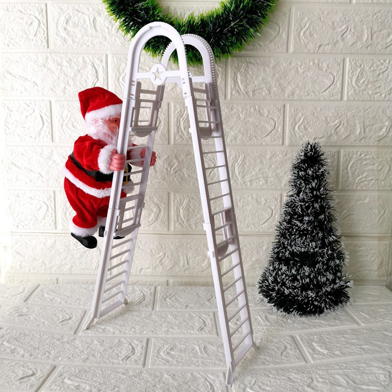 Christmas Decoration Supplies Electric Climbing Ladder Christmas Tree Ornament Toys