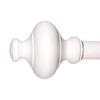 Cardiff 36-72 Inch Adjustable Curtain Rod Set, 1 Inch Diameter