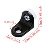 12 pcs Ounting Brace Fixing Glass Shelf Bracket Pegs ,with