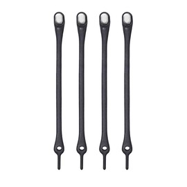 Hickies Elastic Tie-Free Shoe Laces 2.0 - Silver -