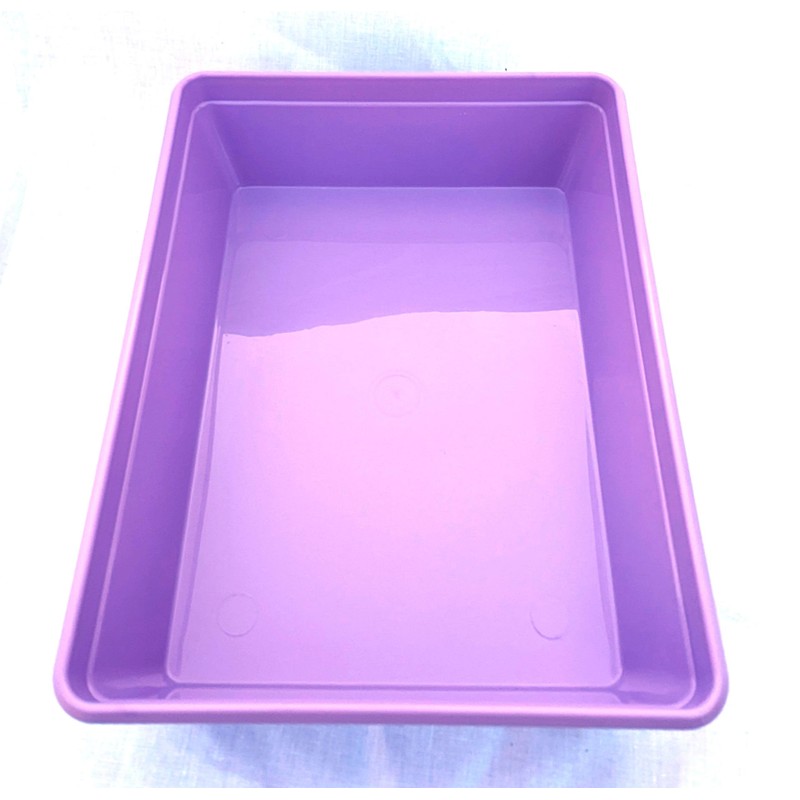 Instrument tray – 19cm x 14cm x 5.5cm. polypropylene (Purple)