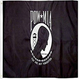 Flags Importer POW-MIA Embroidered Flag 3x5ft