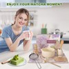 9 Pieces Matcha Tea Set with Whisk and Bowl, Matcha
