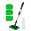 AstroAI Windshield Cleaner, Microfiber car Window Cleaner with 4 Reusable