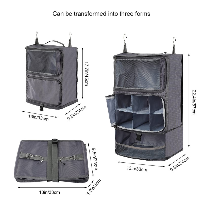 TABITORA Hanging Storage Bag, Storage Box, Travel Pouch, Travel Goods,