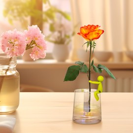 Recallor Plant Propagation Buddy 6-Pack - Cute Plant Cutting Holder Set - Plant Propagating Friend for Sprouts, Shoots, Stems - Plant Propagation Holder for Indoor Garden, Plant Propagation Station