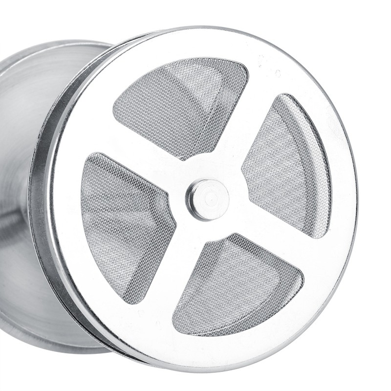 400ml Stainless Steel Double Mesh Milk Creamer Frother Coffee Foam