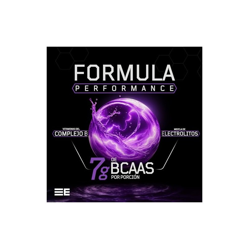 ELEMENTAL BCAA + Glutamina 420g 30 Porciones Sin Azúcar Cítricos