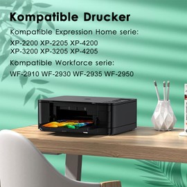 604XL Printer Cartridges for Epson 604 604 XL Multipack Cartridges Compatible with Expression Home XP-3200 XP-3205 XP-4200 XP-4205 XP-2200 XP-2205 Workforce WF-2910 WF-2930 WF-2935 WF-2950 (Pack of 10