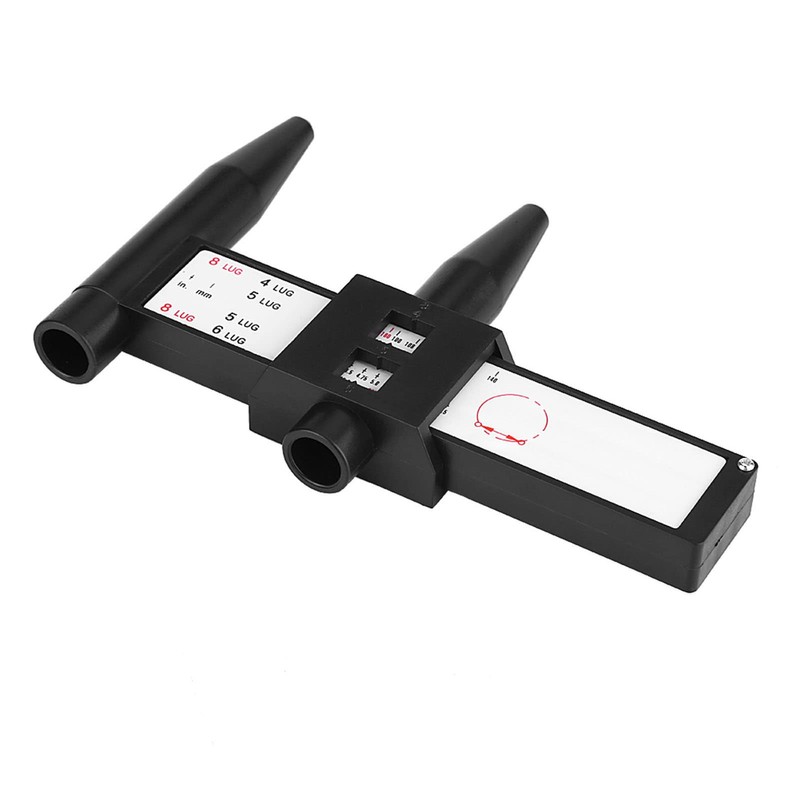 Qiilu Wheel Bolt Pattern Gauge Tool Bolt Pattern Gauge丨 Bolt