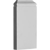 Ekena Millwork PB05X10X01TR Traditional Plinth Blocks, 5"W x 10 1/4"H
