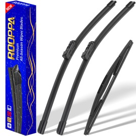 3 wipers Replacement for 2018-2023 Subaru crosstrek/2017-2023 Subaru Impreza, Windshield Wiper Blades Original Equipment Replacement - 26"/16"/12" (Set of 3)
