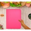 Arpan Ringbinder Folio with Zipper & Calculator Portfolio Folder Case