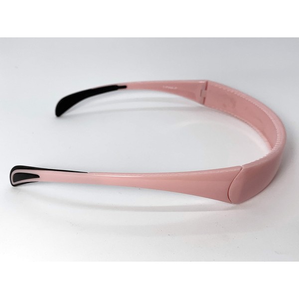 Hinged Headband fits like sunglasses providing lift and style without giving you a headache - by SqHair Band (Blush-Pink)
