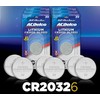 ACDelco 6-Count CR2032 Batteries, Lithium 3V Coin Cell Button Battery