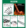 DFsucces Hex Offset Socket Wrench, L-Type Wrench, Through Bolt Hex